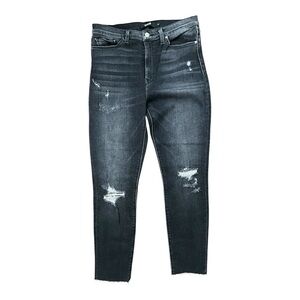 Hudson Barbara High-Rise Super Skinny Jean, size 30, with distressing NWT